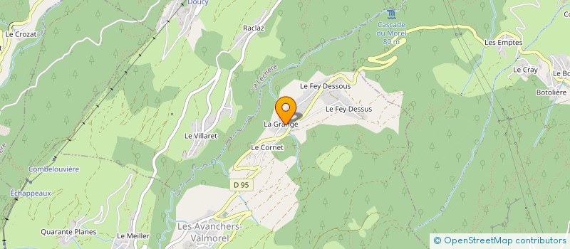 localisation de l'entreprise 20WINE à LES AVANCHERS VALMOREL