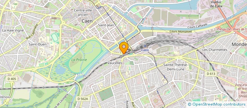 localisation de l'entreprise 21 AOUT IMMOBILIER à CAEN