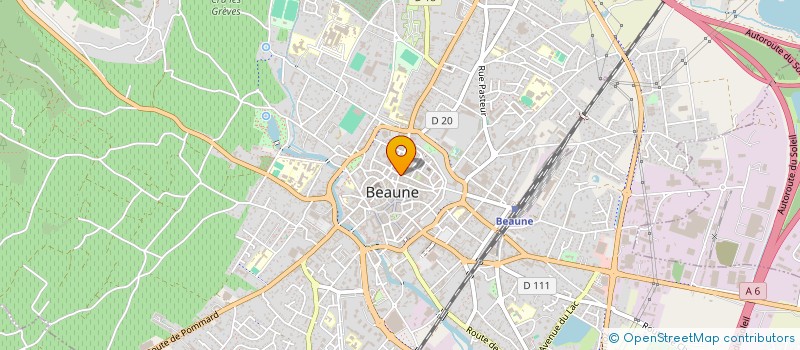 localisation de l'entreprise 21 AUTO COURTAGE à BEAUNE