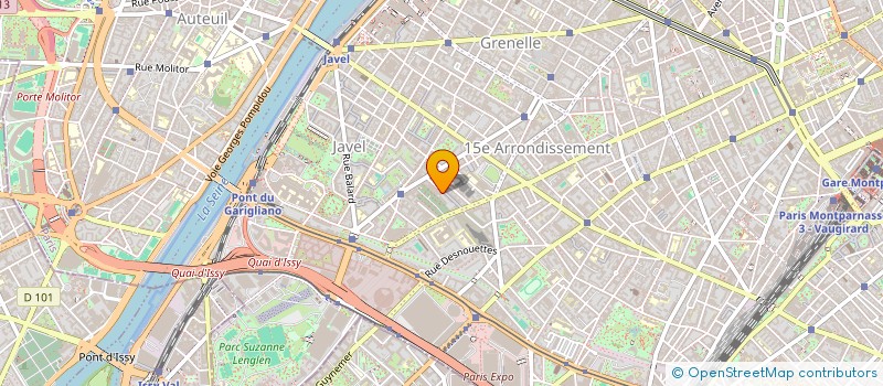 localisation de l'entreprise 21 BLANCHE  PARIS