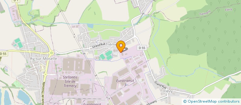 localisation de l'entreprise 21 COMPOSITES  TREMERY
