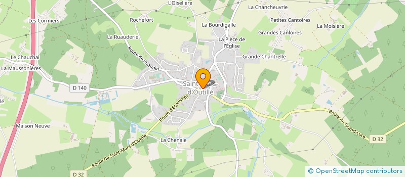 localisation de l'entreprise 21 EME CIEL  SAINT-MARS-D'OUTILLE