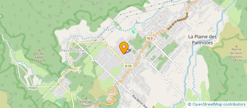 localisation de l'entreprise 21 EVENTS  LA PLAINE-DES-PALMISTES