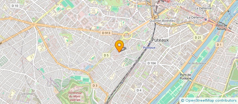 localisation de l'entreprise 21 GP à SURESNES