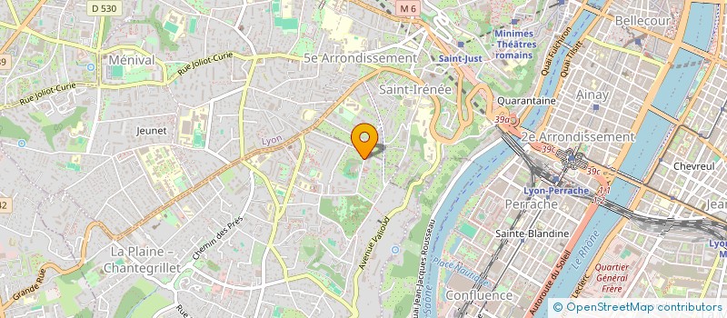 localisation de l'entreprise 21 MANSARD  SAINTE-FOY-LES-LYON