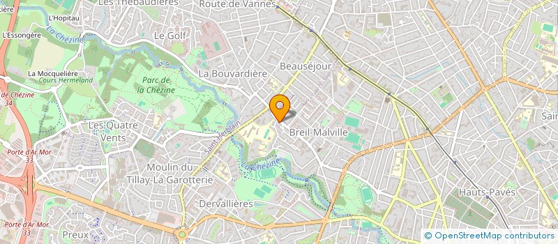 localisation de l'entreprise 21 MARS à NANTES