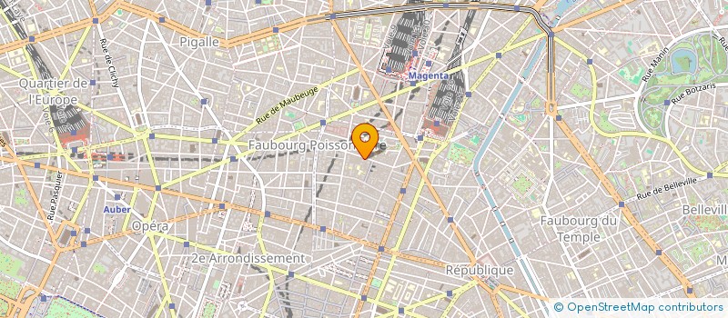 localisation de l'entreprise 21 PARADIS  PARIS