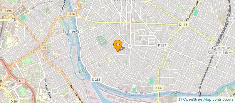 localisation de l'entreprise 21 ROMAINE à SAINT-MAUR-DES-FOSSES