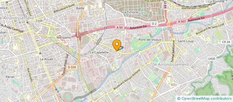 localisation de l'entreprise 210 CAFE  MARSEILLE