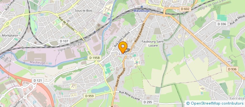 localisation de l'entreprise 212 FACTORY  LOUVROIL