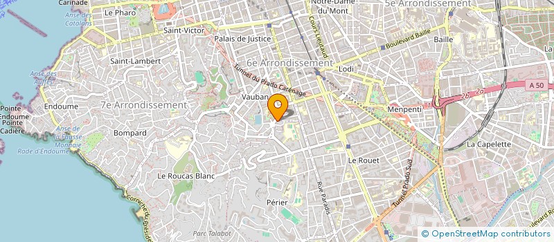 localisation de l'entreprise 213 R BRETEUIL  MARSEILLE
