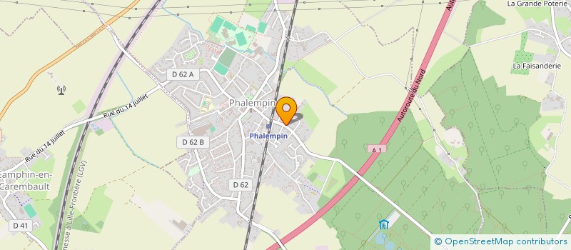 localisation de l'entreprise 216 SW  PHALEMPIN