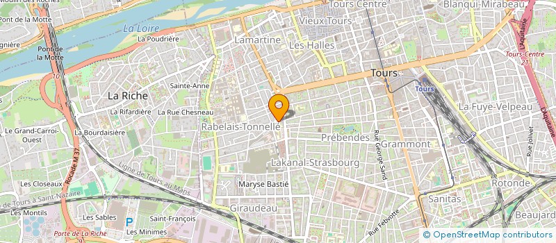 localisation de l'entreprise 217ENTRAIGUES  TOURS