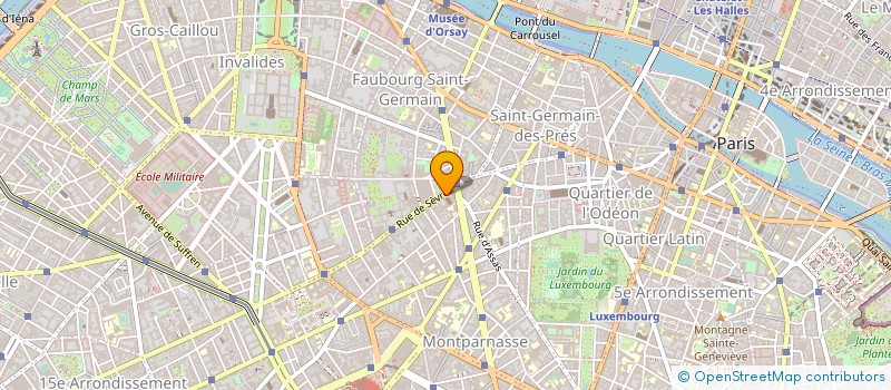 localisation de l'entreprise 219 SAINT LOUP  PARIS