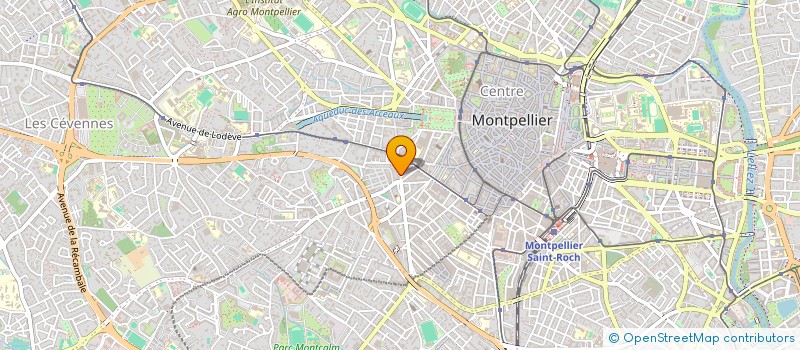 localisation de l'entreprise 21E FONDATION à MONTPELLIER