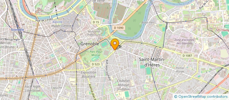 localisation de l'entreprise 21EME CERCLE  LA TRONCHE