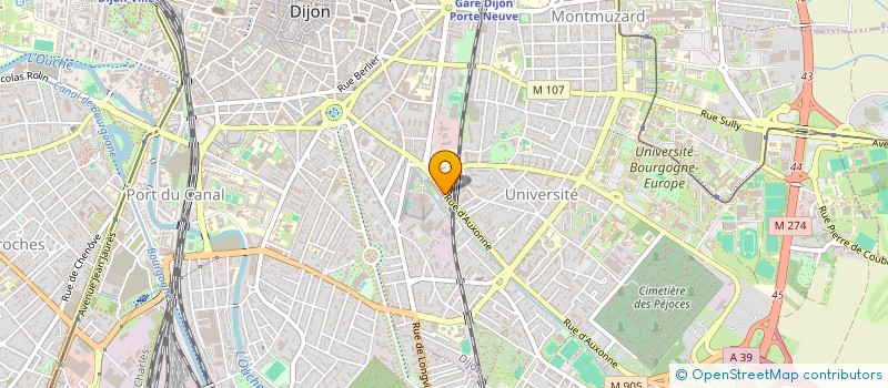 localisation de l'entreprise 21MESURES  DIJON