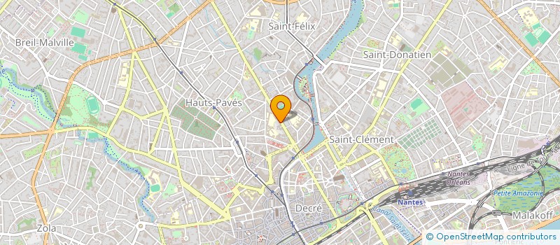 localisation de l'entreprise 21SPAN à NANTES