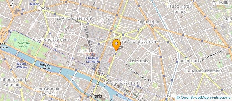 localisation de l'entreprise 22 22 EDITION DESIGN à PARIS