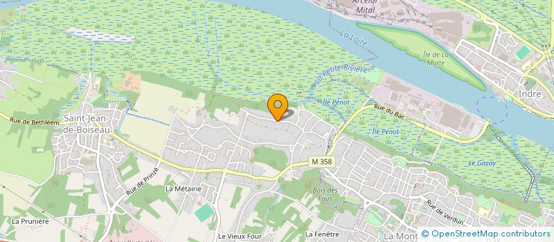 localisation de l'entreprise 22 BIFF  SAINT-JEAN-DE-BOISEAU