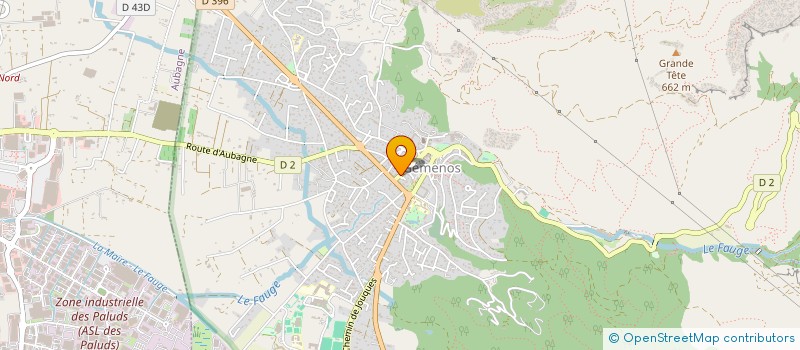 localisation de l'entreprise 22 DES ALLIES  GEMENOS