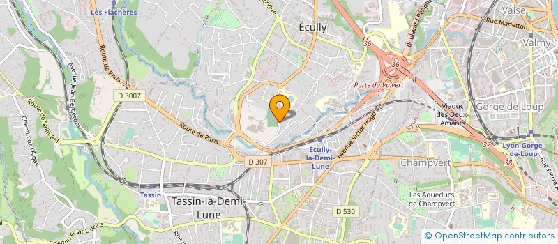 localisation de l'entreprise 22 INVEST à TASSIN-LA-DEMI-LUNE