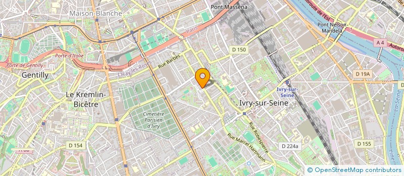 localisation de l'entreprise 22 L'GALLEU  IVRY-SUR-SEINE