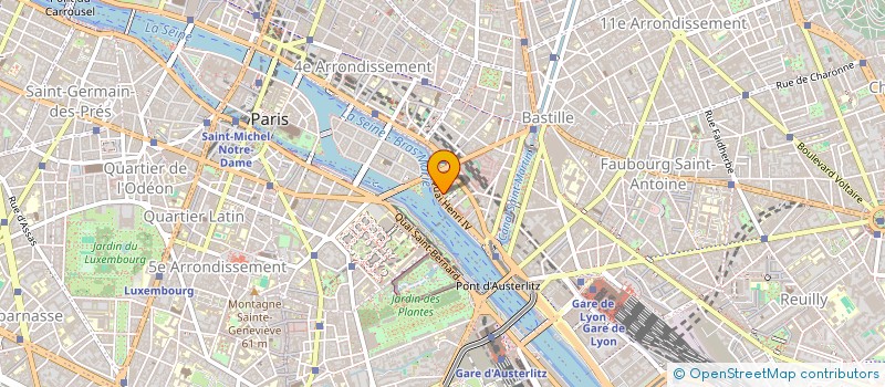 localisation de l'entreprise 22 LALANDE  PARIS