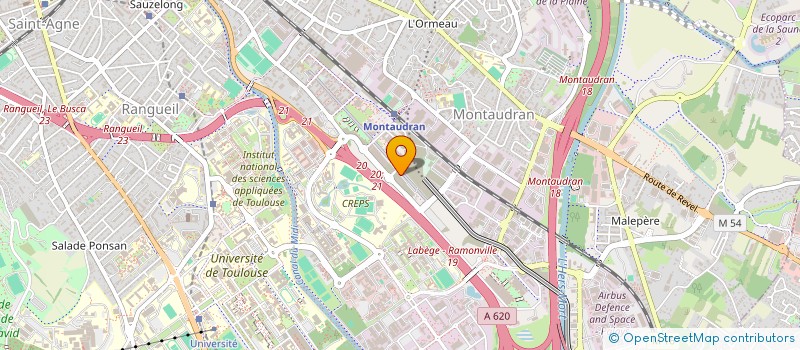 localisation de l'entreprise 22 MARKET à TOULOUSE