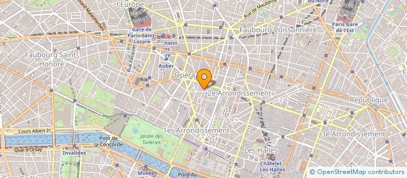 localisation de l'entreprise 22 NEUF à PARIS