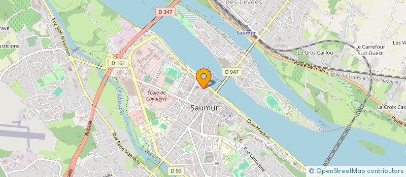 localisation de l'entreprise 22 PETITE BILANGE  SAUMUR