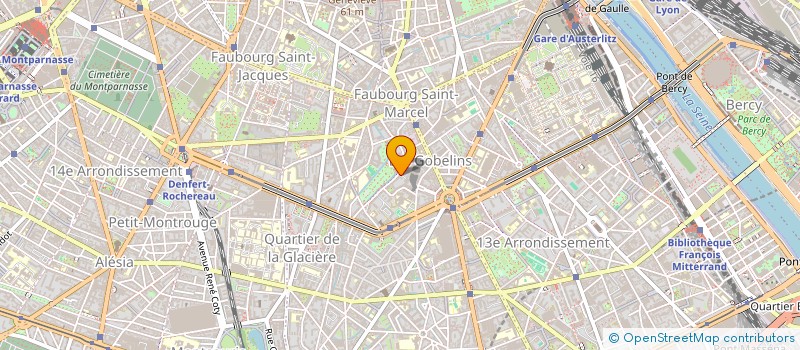 localisation de l'entreprise 22 RDLC  PARIS