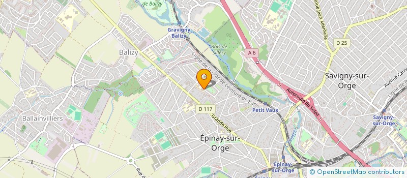 localisation de l'entreprise 22 RELCM T1  EPINAY-SUR-ORGE