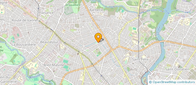 localisation de l'entreprise 22 RUE PAUL BELLAMY  NANTES