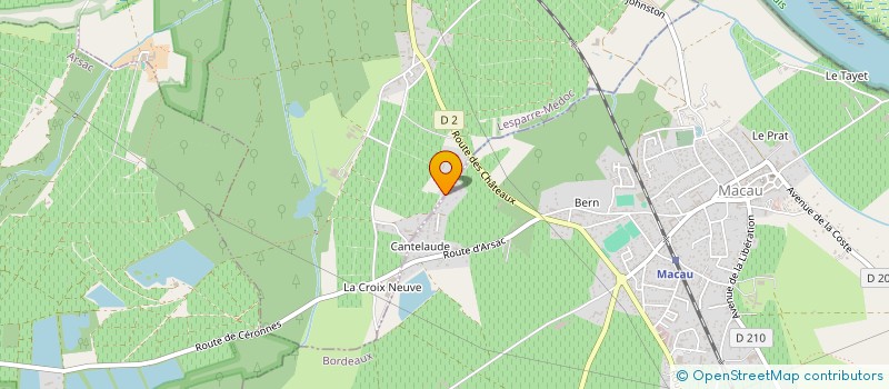 localisation de l'entreprise 22 S  LABARDE