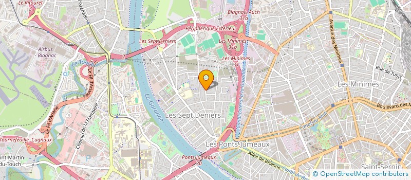 localisation de l'entreprise 22 TER VD à TOULOUSE