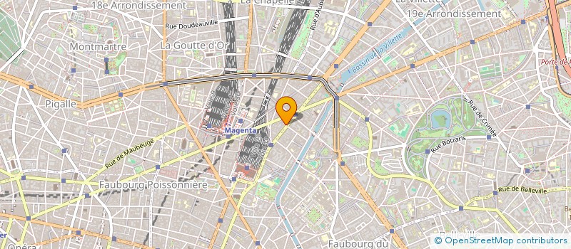 localisation de l'entreprise 22 TRAITEUR  PARIS