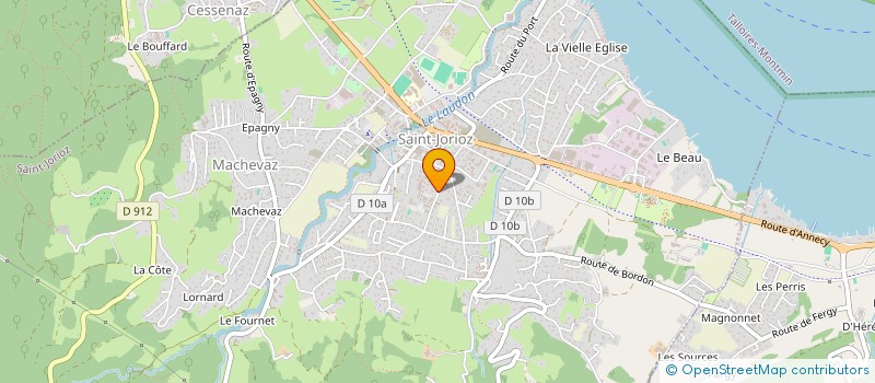 localisation de l'entreprise 2200 ADVISORY à SAINT-JORIOZ