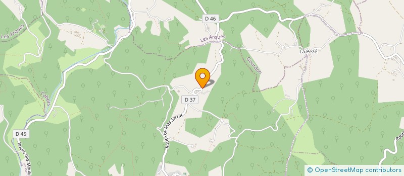 localisation de l'entreprise 221 BIS  LHERM