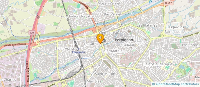 localisation de l'entreprise 2212 à PERPIGNAN
