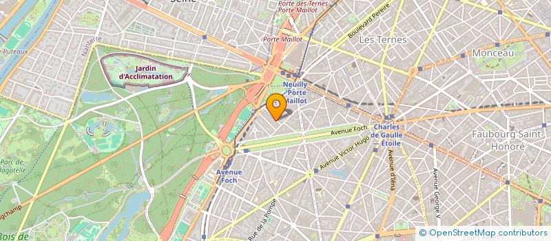 localisation de l'entreprise 223 PETIT RHIN  PARIS