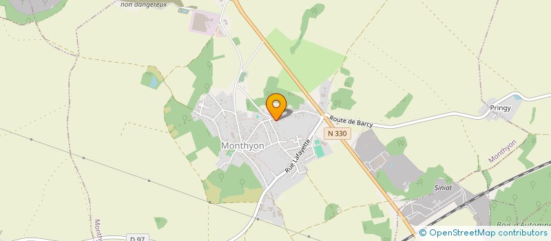 localisation de l'entreprise 225 SERVICES à MONTHYON