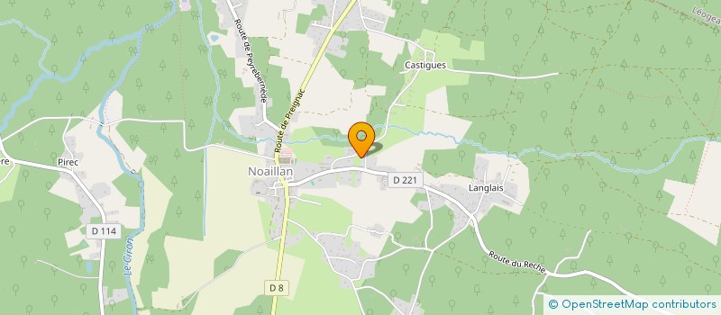 localisation de l'entreprise 22BETT-IMMO  NOAILLAN