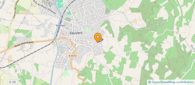 localisation de l'entreprise 22H22 à VAUVERT