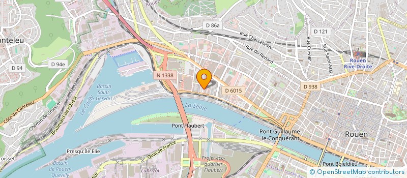 localisation de l'entreprise 22H40  LE PETIT-QUEVILLY