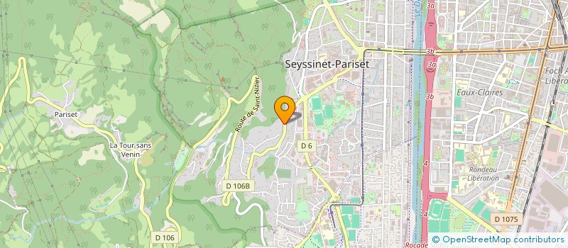 localisation de l'entreprise 23 AMIS  SEYSSINET-PARISET