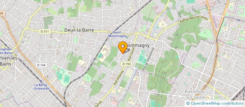 localisation de l'entreprise 23 APOLLINAIRE  MONTMAGNY