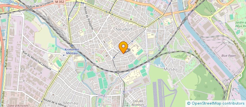 localisation de l'entreprise 23 BIS à STRASBOURG