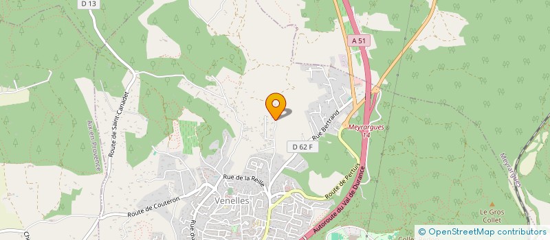 localisation de l'entreprise 23 CLOS MAGNAN  VENELLES