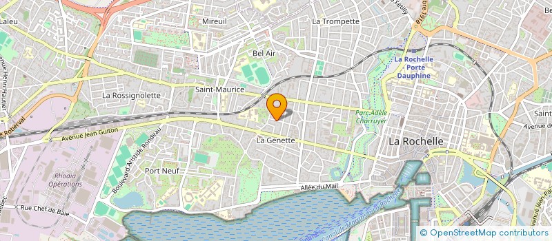 localisation de l'entreprise 23 LR  LA ROCHELLE